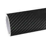 matte black carbon fiber wrap