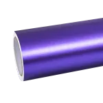 satin purple chrome wrap