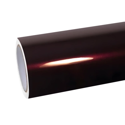 Gloss Cherry Red Car Vinyl Wrap