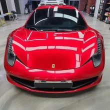 Gloss Vampire Red Car Vinyl Wrap