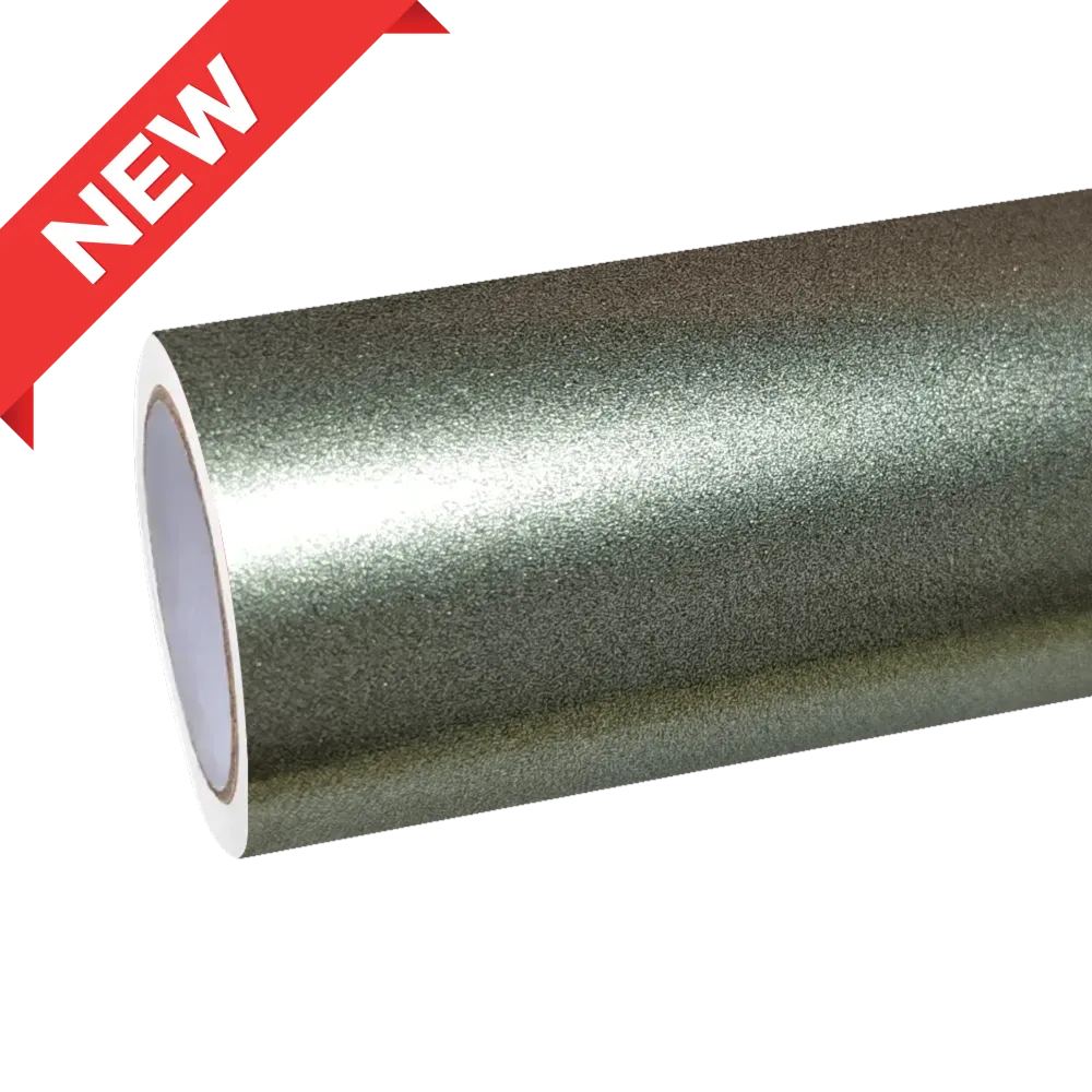 Gloss Metallic Pangu Green Car Vinyl Wrap