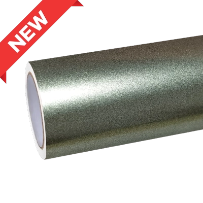 Gloss Metallic Pangu Green Car Vinyl Wrap 01