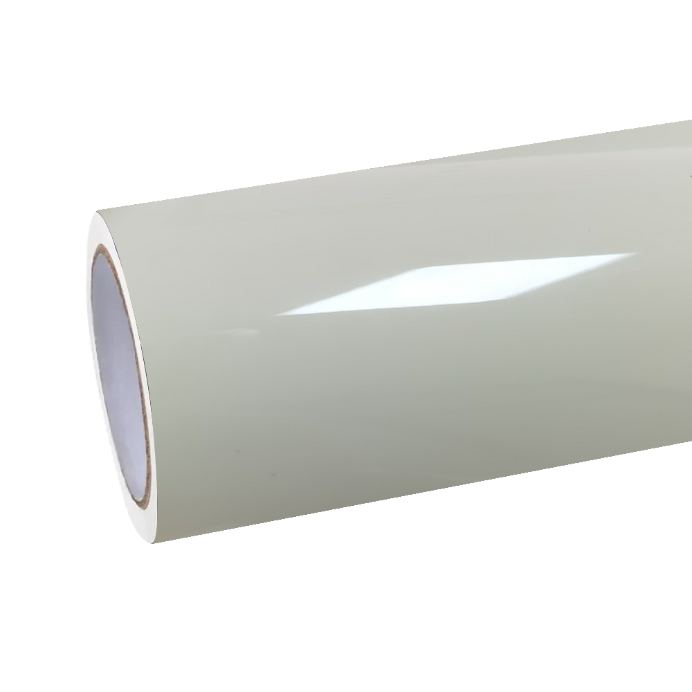 Gloss Pepper White Car Vinyl Wrap  