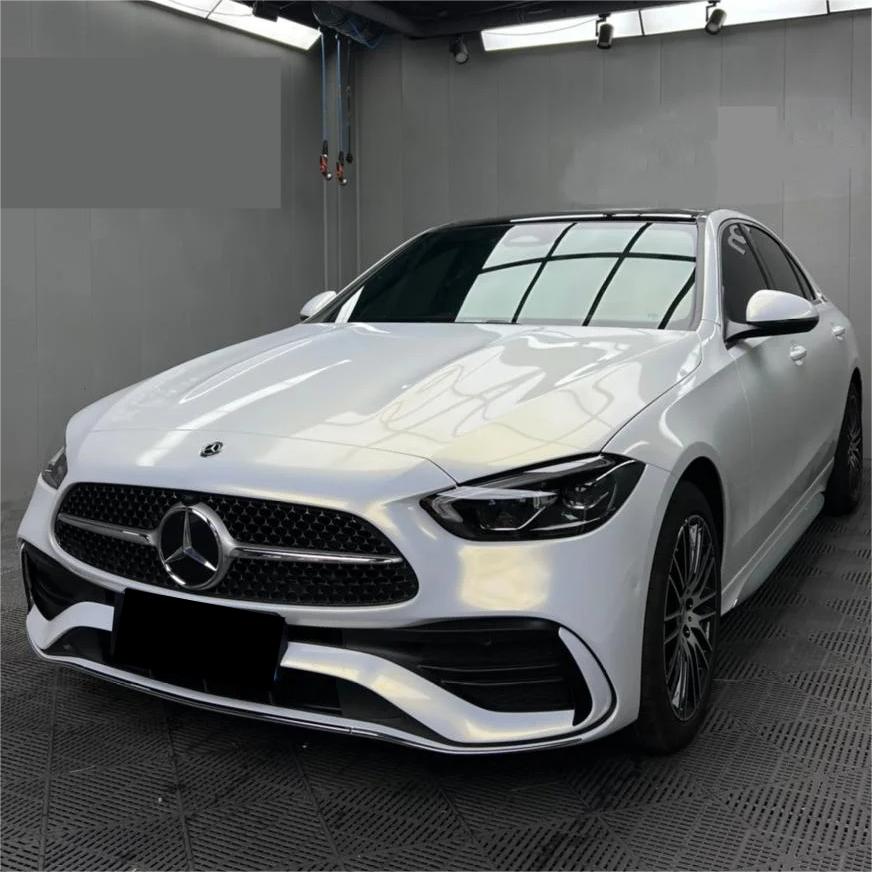 Gloss Metallic Chameleon Gold White Car Vinyl Wrap Audi PET