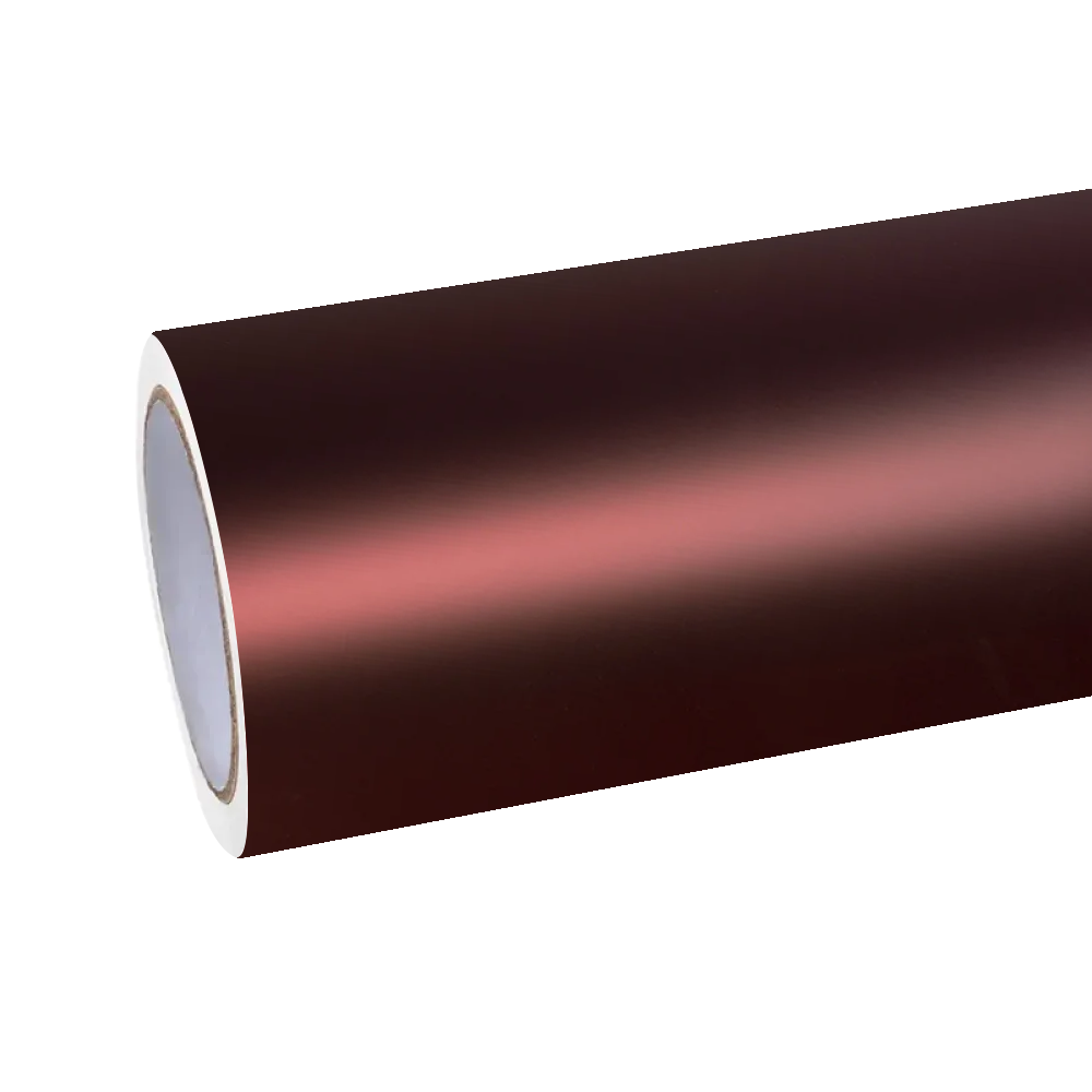Matte Wine Red Car Vinyl Wrap