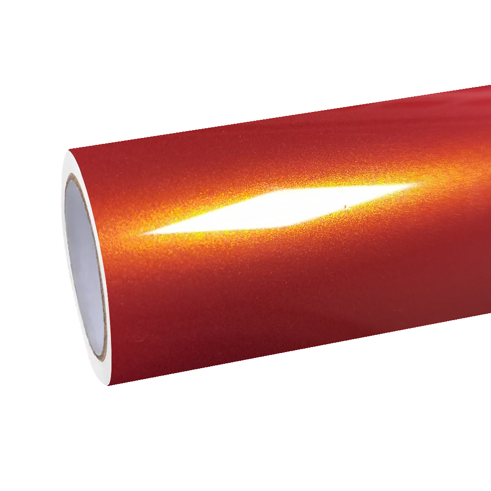 Best Sakhir Orange Vinyl Wrap | Gloss Metallic Sakhir Orange