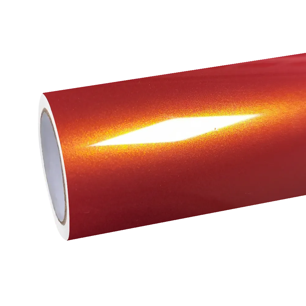Best Sakhir Orange Vinyl Wrap | Gloss Metallic Sakhir Orange