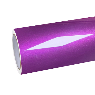 Gloss Metallic Candy Purple Car Vinyl Wrap PET 01