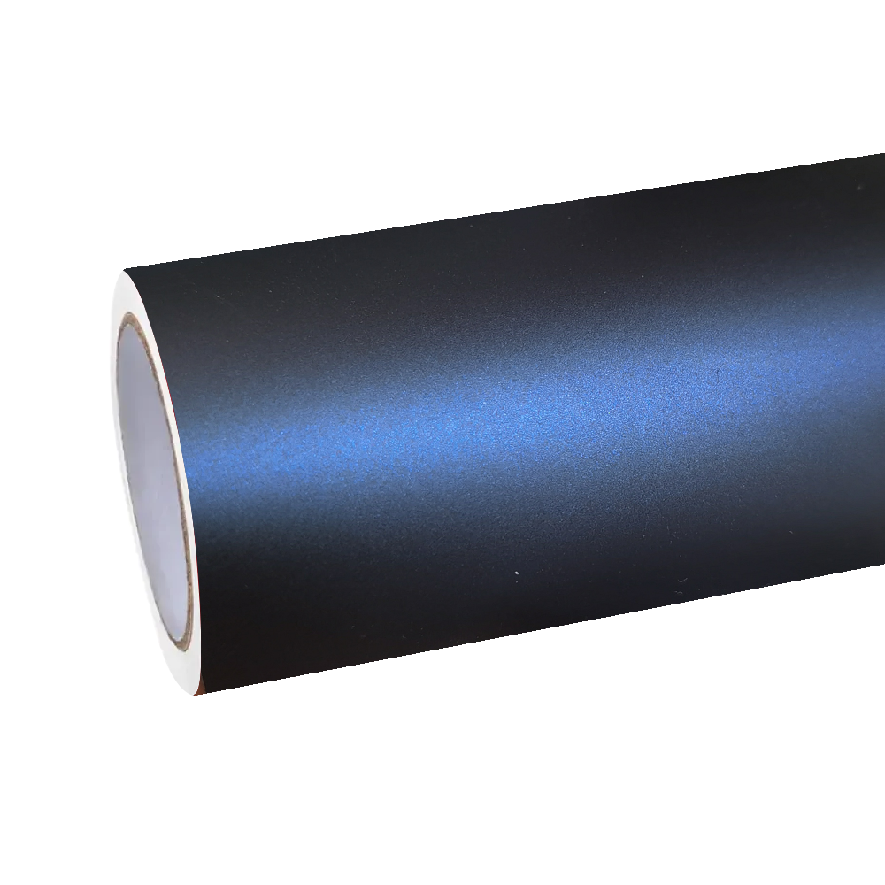 Matte Dark Blue Car Wrap