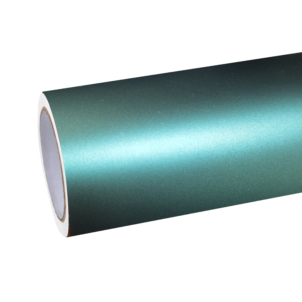 Matte Metallic Antique Green Car Vinyl Wrap