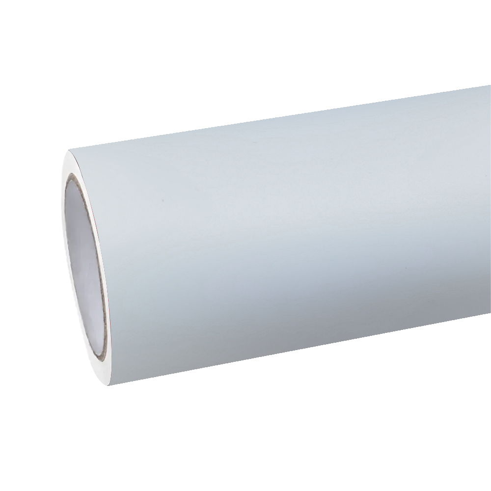 Matte Ultimate Flat Bluish White Car Vinyl Wrap 