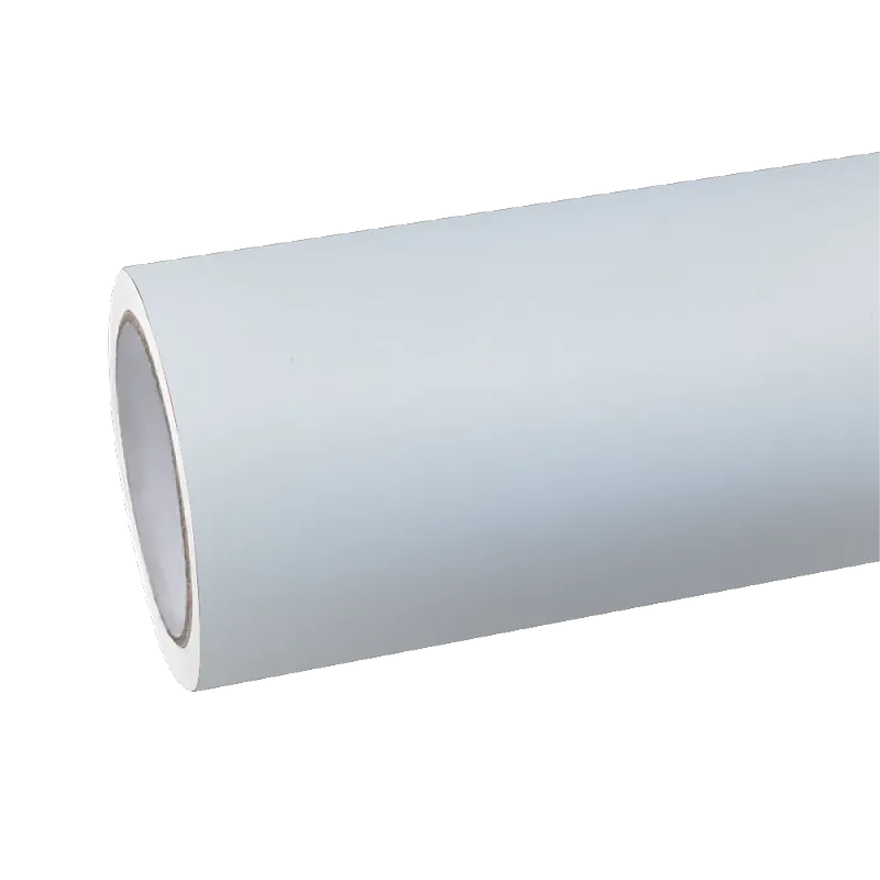 Matte Alaska White Car Vinyl Wrap