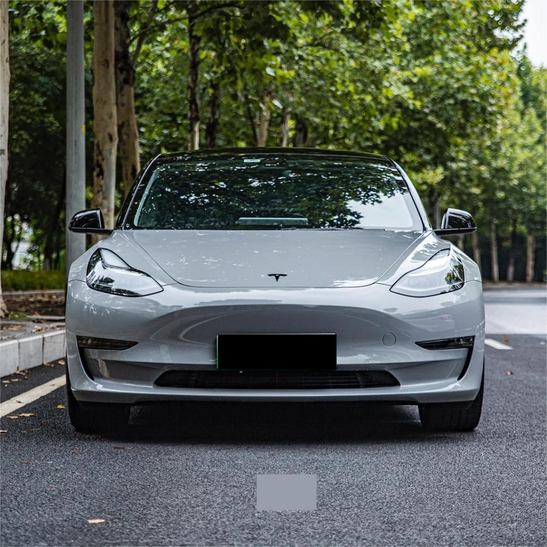 Gloss Brooklyn Grey Car Vinyl Wrap PET