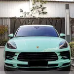 Gloss Light Mint Cragginess Green Car Vinyl Wrap PET
