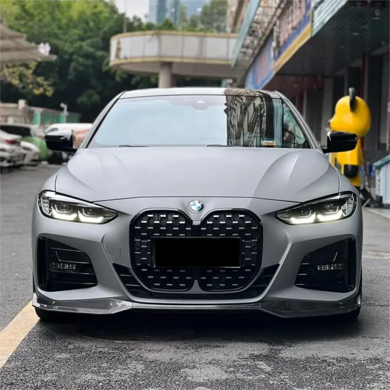 Matte Nardo Grey Car Vinyl Wrap