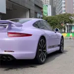 Gloss Light Purple Car Vinyl Wrap