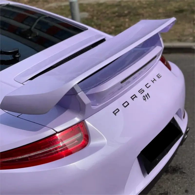 Gloss Light Purple Car Vinyl Wrap