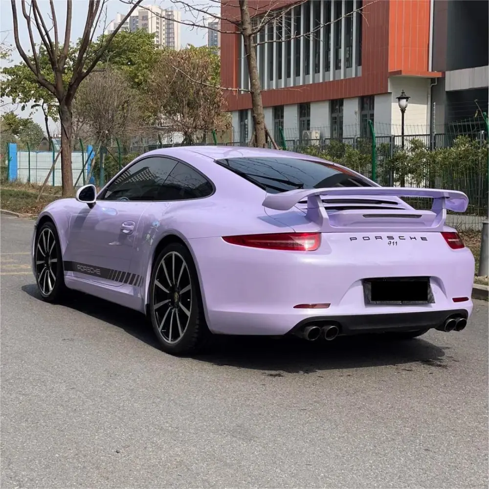 Gloss Light Purple Car Vinyl Wrap