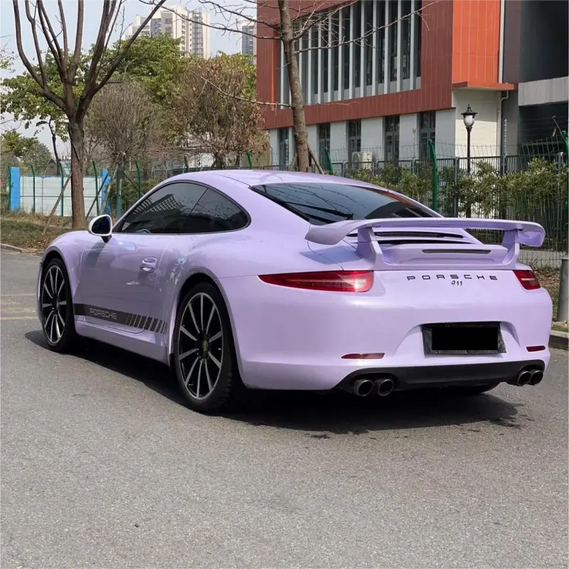 Gloss Light Purple Car Vinyl Wrap