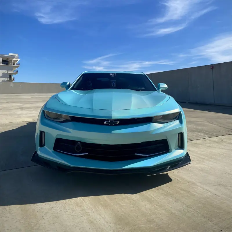 Gloss Rainbow Tiffany Blue Car Wrap | Metallic Rainbow Tiffany Blue Vinyl Wraps