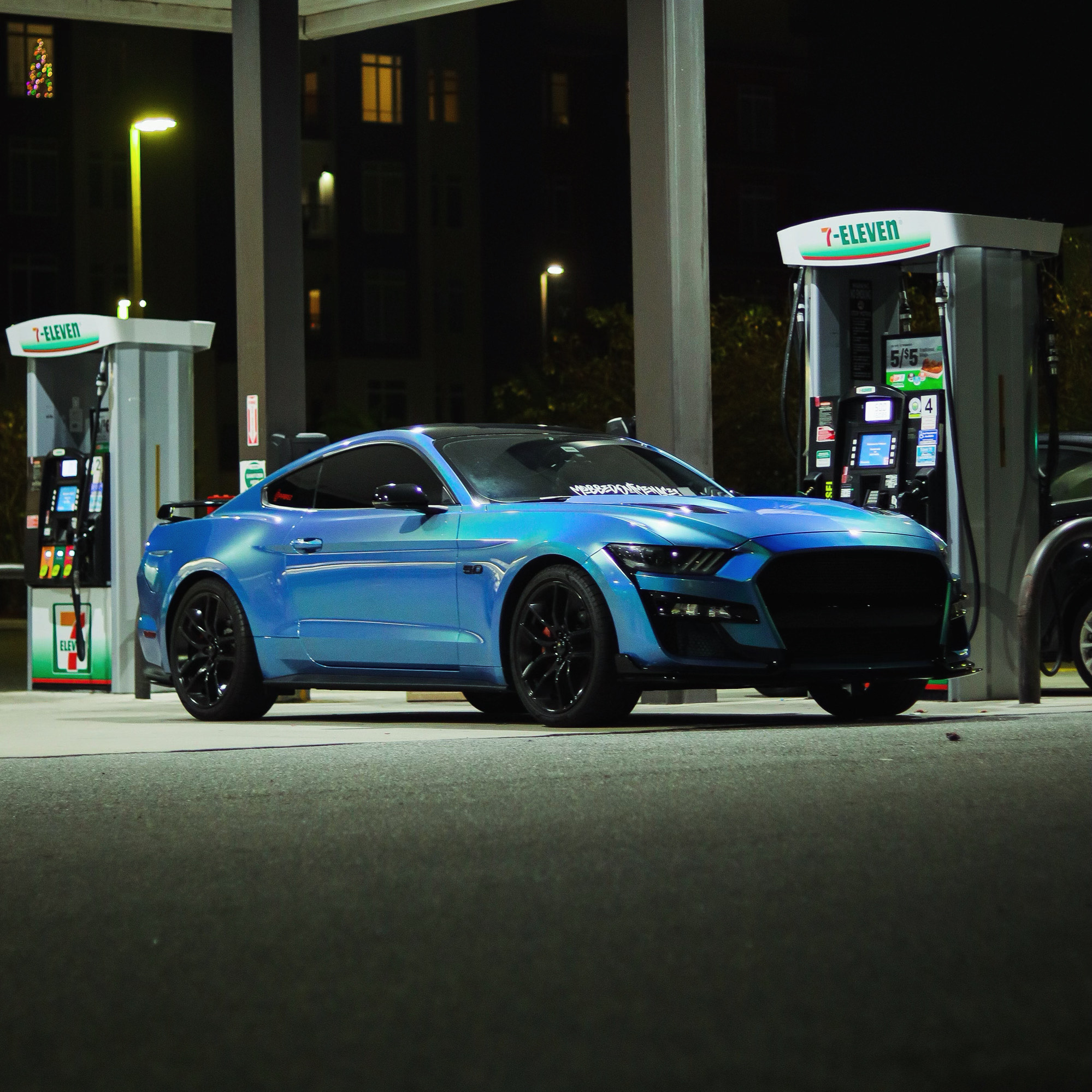 Gloss Metallic Rainbow Laser Blue Car Vinyl Wrap