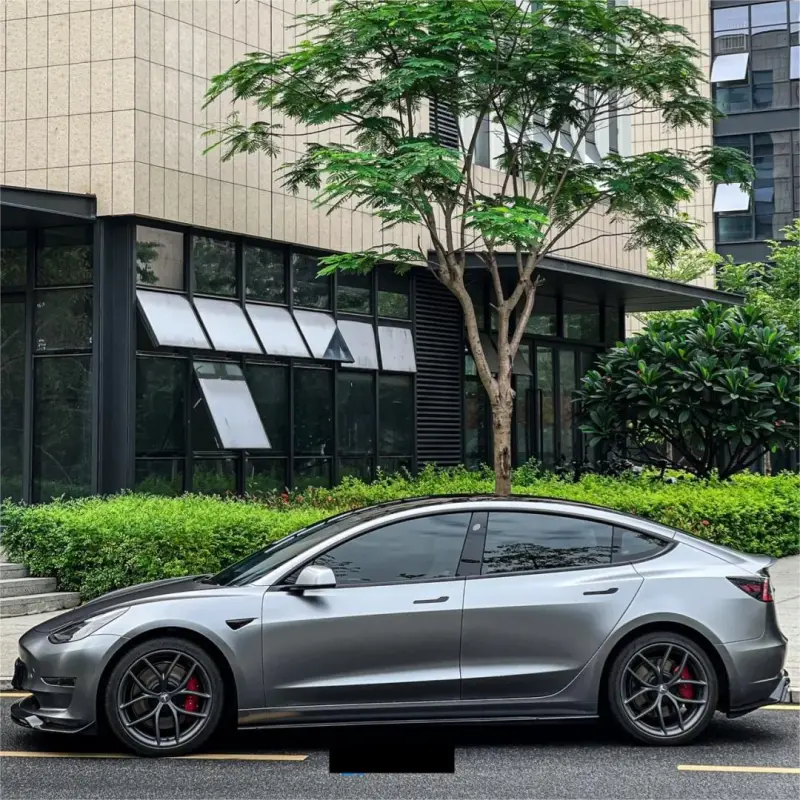 Matte Titanium Grey Car Wrap | Matte Metallic Titanium Grey Vinyl Wraps ...