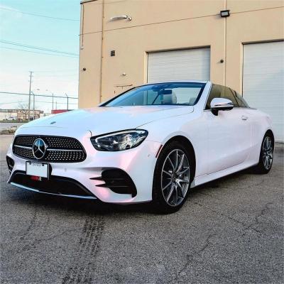 Gloss Metallic Chameleon Pearl Pink White Car Vinyl Wrap PET 02
