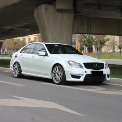 Matte Alaska White Car Vinyl Wrap 02