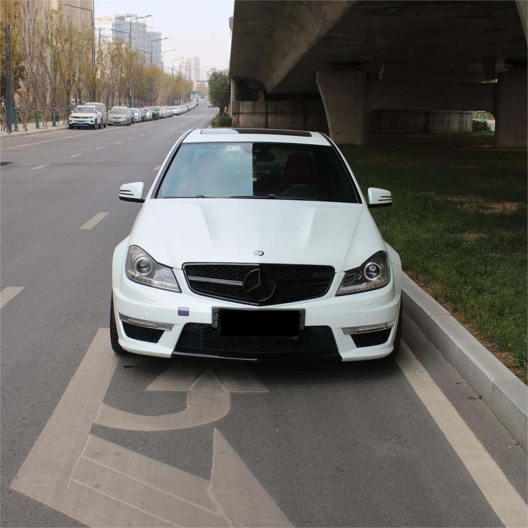 Matte Ultimate Flat Bluish White Car Vinyl Wrap 