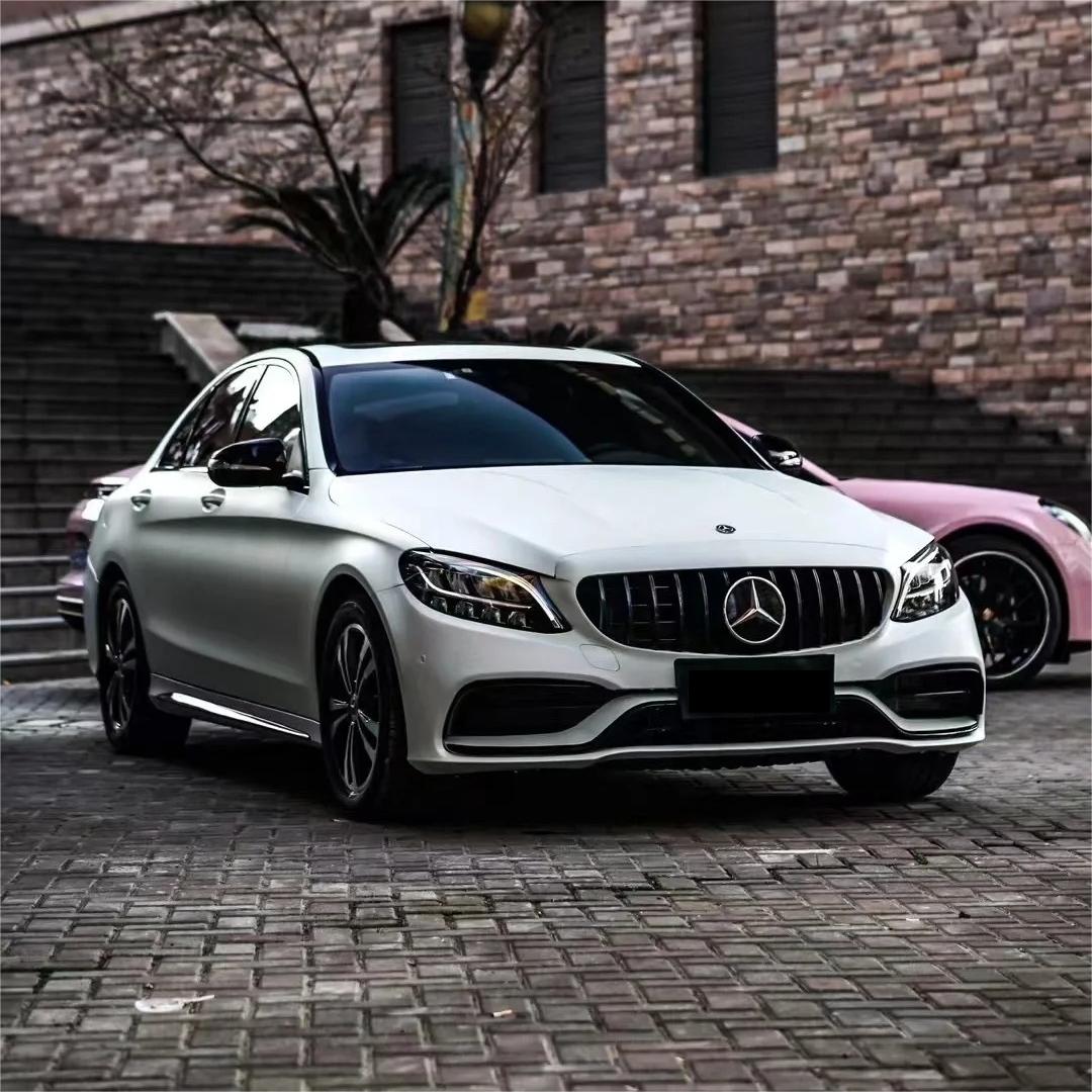 Matte Ultimate Flat Bluish White Car Vinyl Wrap 