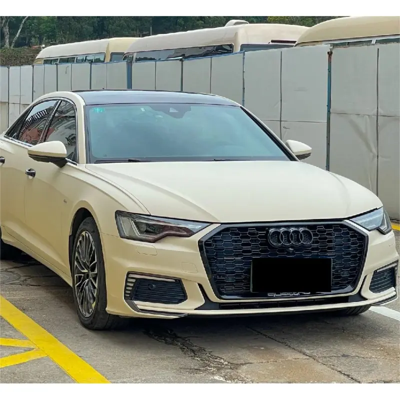 Matte Khaki Yellow Car Vinyl Wrap | Ultimate Flat Khaki Milan Car Wrap PET