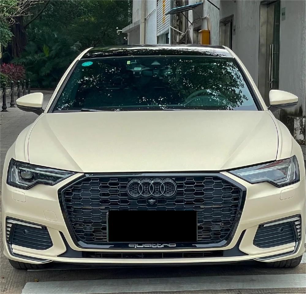 Matte Khaki Yellow Car Vinyl Wrap | Ultimate Flat Khaki Milan Car Wrap PET