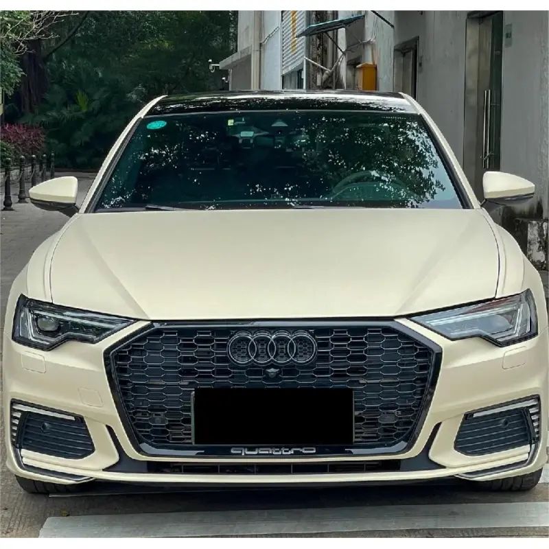 Matte Khaki Yellow Car Vinyl Wrap | Ultimate Flat Khaki Milan Car Wrap PET