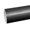 Matte Metallic Brushed Black Car Vinyl Wrap