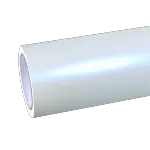 Matte Metallic Chameleon Blue White Car Vinyl Wrap