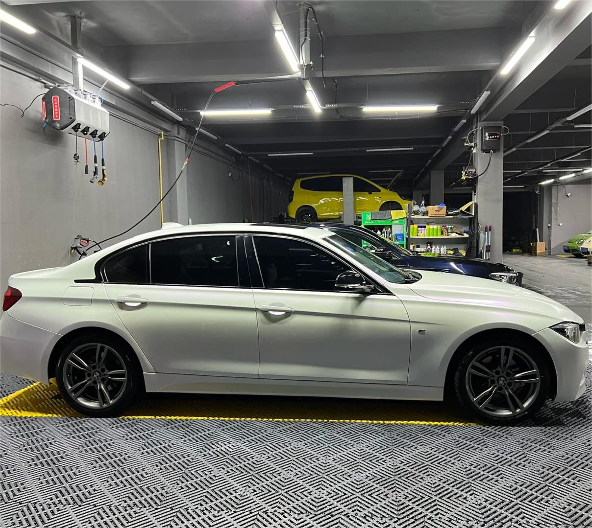 Matte Metallic Chameleon Purple White Car Vinyl Wrap Sale