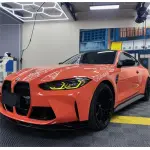 Gloss Coral Orange Car Vinyl Wrap