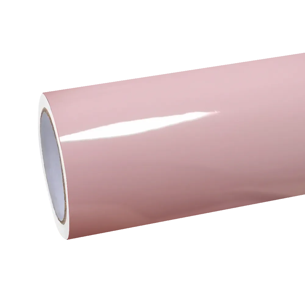 TPU Gloss Crystal Peach Pink Car Vinyl Wrap