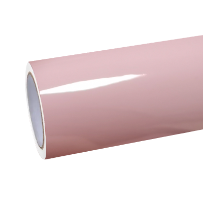 Gloss Crystal Peach Pink Car Vinyl Wrap PET 01