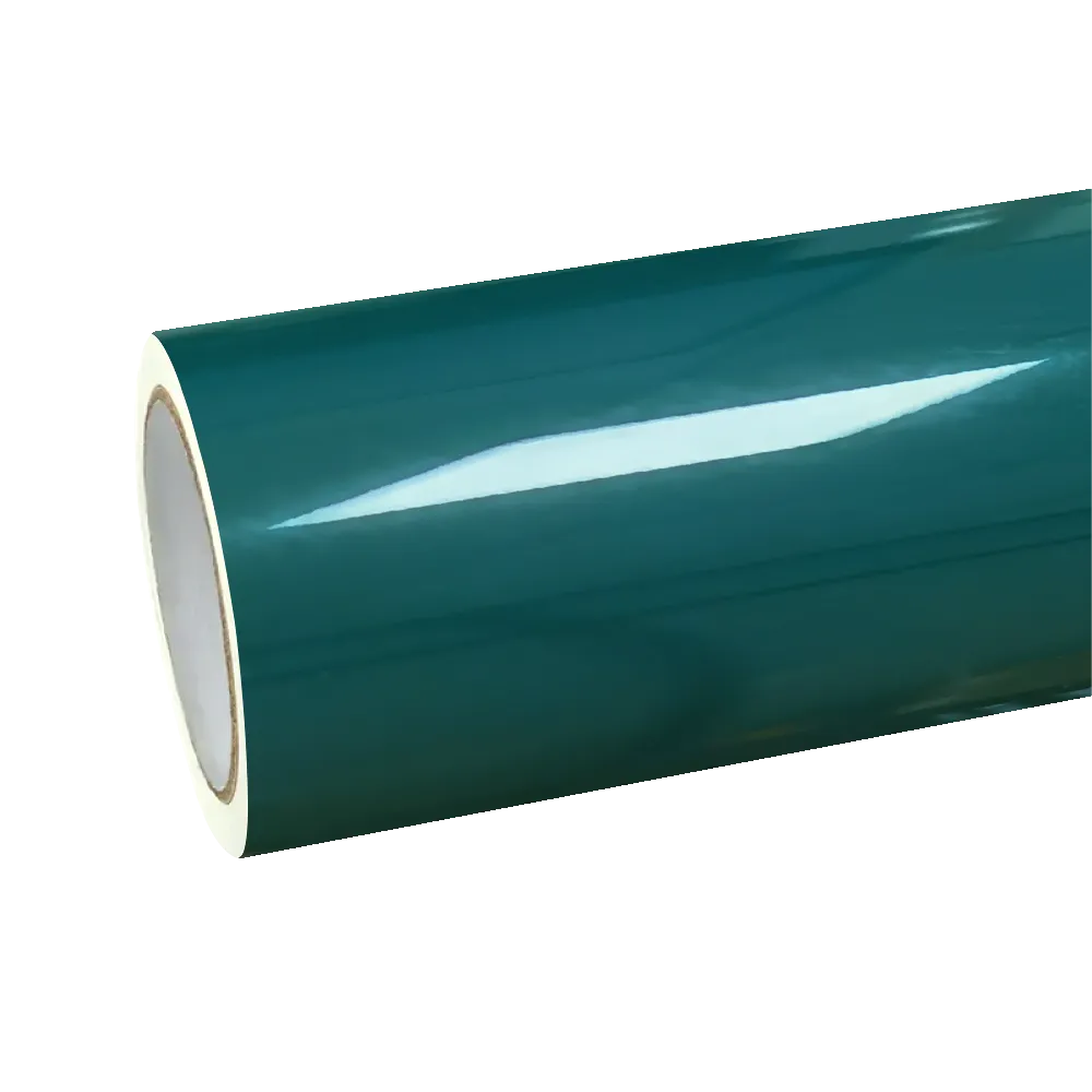 Gloss Hell Green Car Vinyl Wrap PET