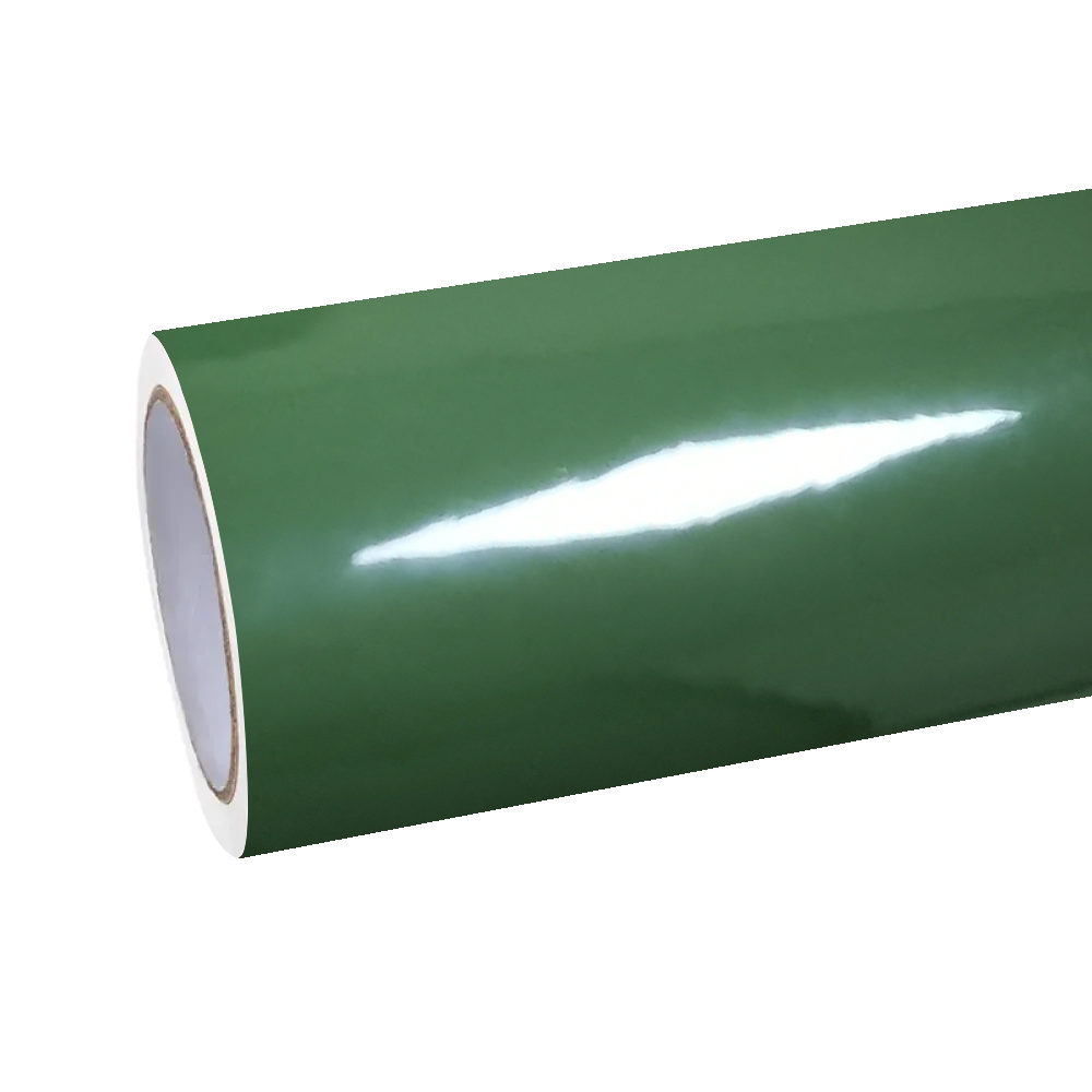 Gloss Light Olive Green Car Vinyl Wrap Sale