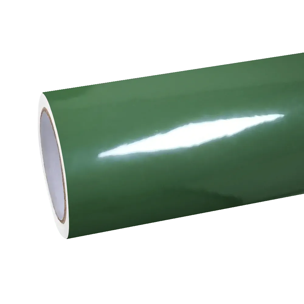 Gloss Light Olive Green Car Vinyl Wrap Sale
