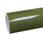 TPU Gloss Military Green Car Vinyl Wrap
