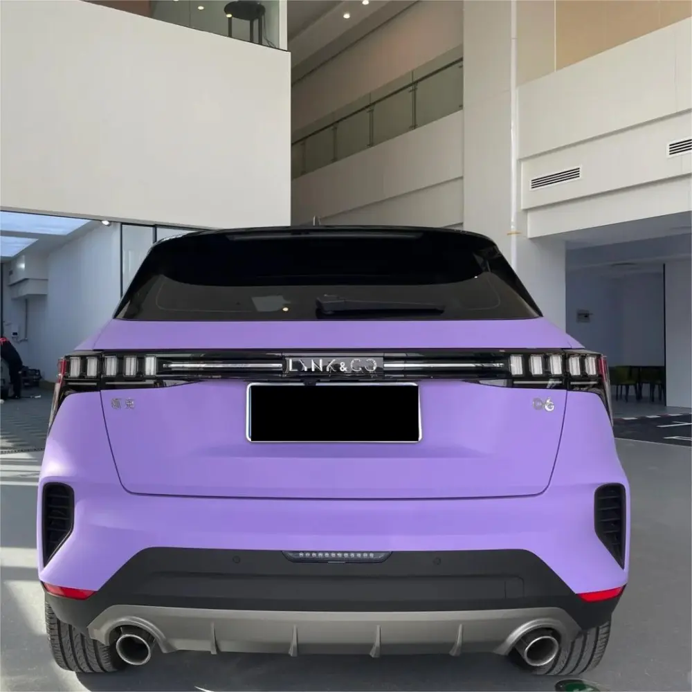 Matte Lavender Purple Car Vinyl Wrap Sale
