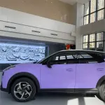 Matte Lavender Purple Car Vinyl Wrap Sale