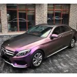 Matte Metallic Glitter Sparkle Purple Car Vinyl Wrap