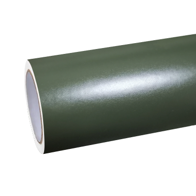 Matte Satin Ceramics Military Green Car Vinyl Wrap 01
