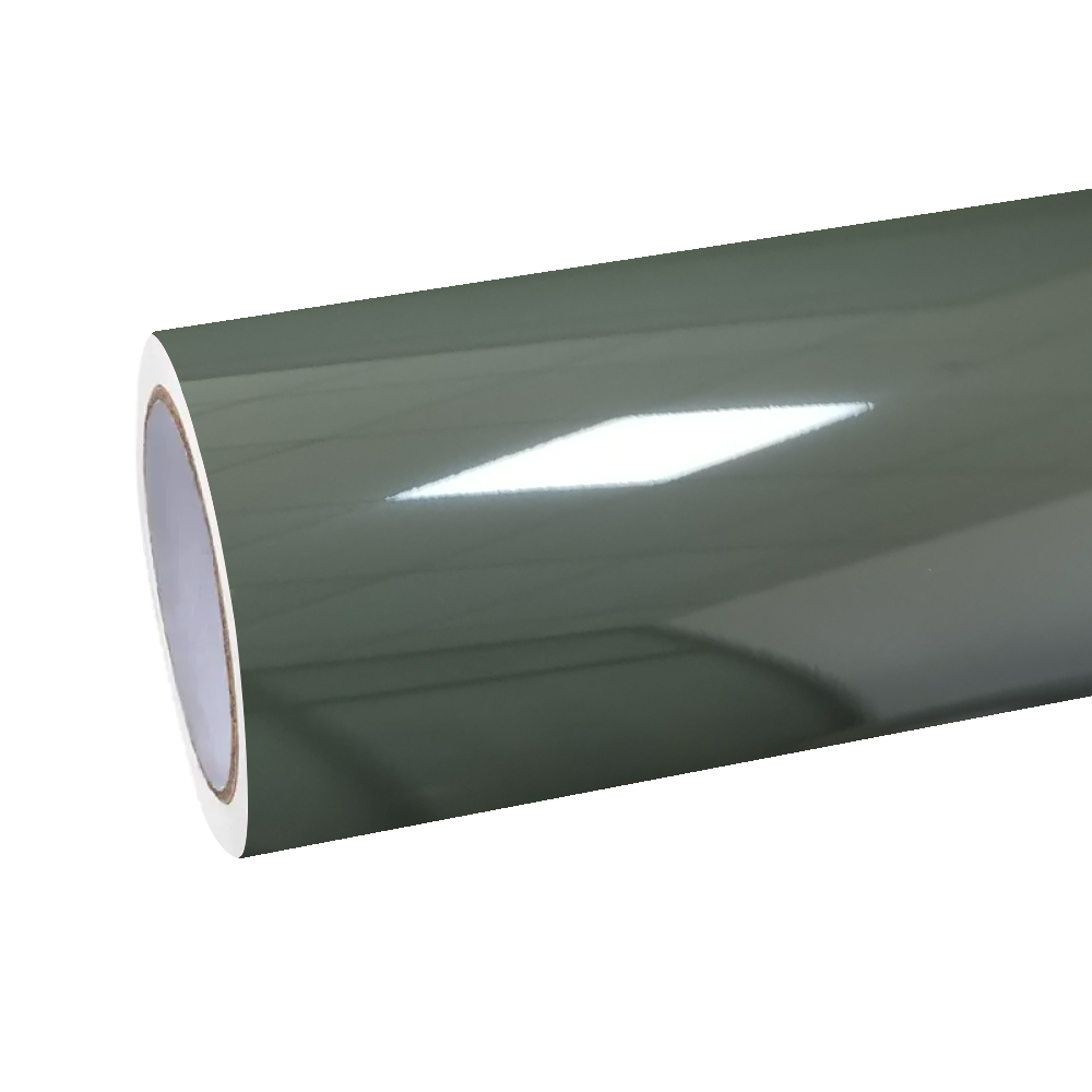 Gloss Black Olive Green Car Wrap Black Olive Green Vinyl Wraps