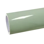 Gloss Light Khaki Green Car Vinyl Wrap Mercedes Benz