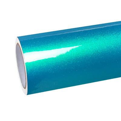 Gloss Metallic Atomic Teal Car Vinyl Wrap 01